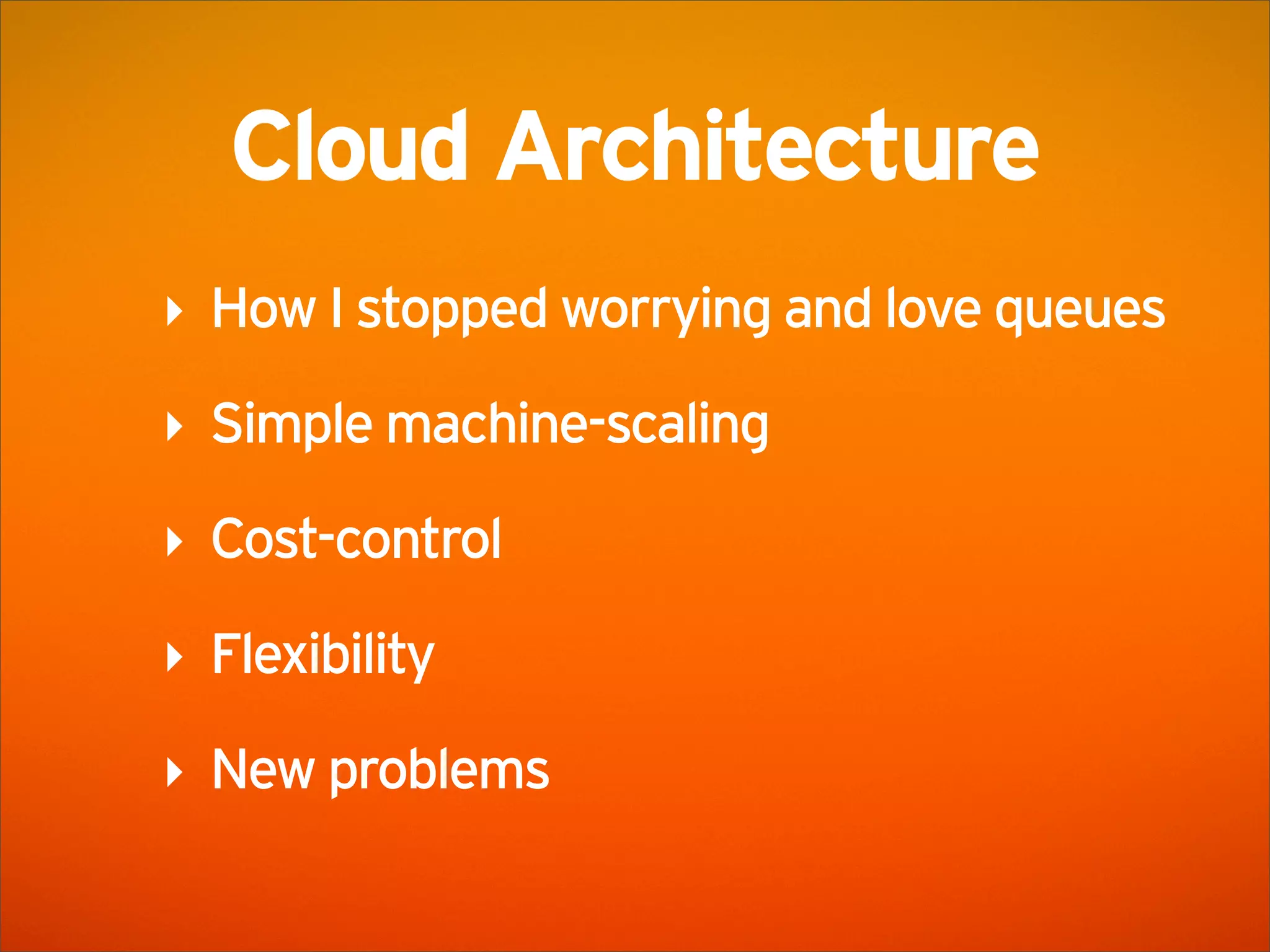 SoundCloud Presentation @ AWS Startup Event London