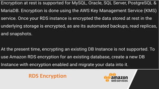 Mahesh TR
RDS Encryption
 