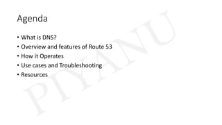 AWS Route53 Fundamentals | PPTX