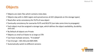 AWS S3 and GLACIER | PDF