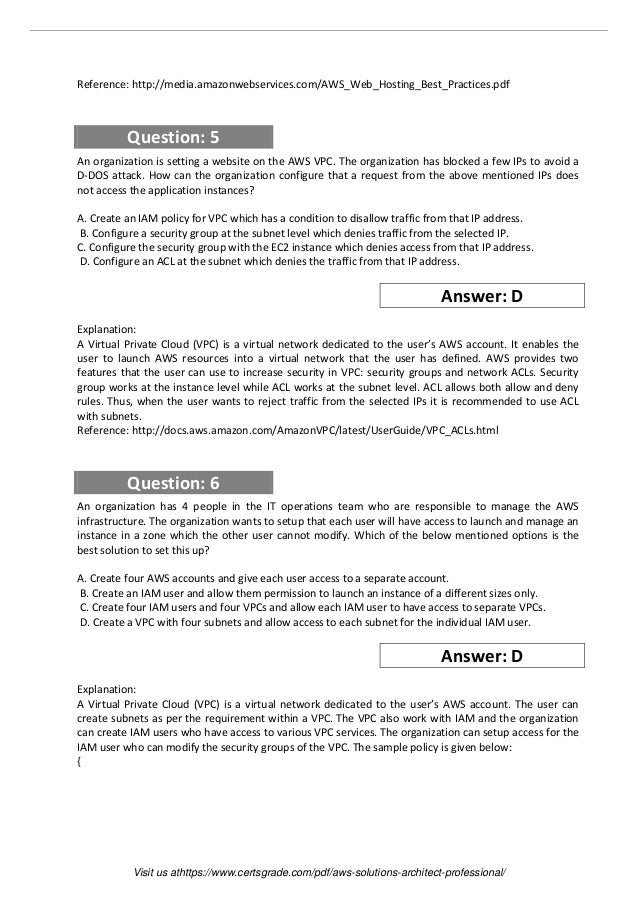 AWS-Solutions-Architect-Professional Exam Dumps Free