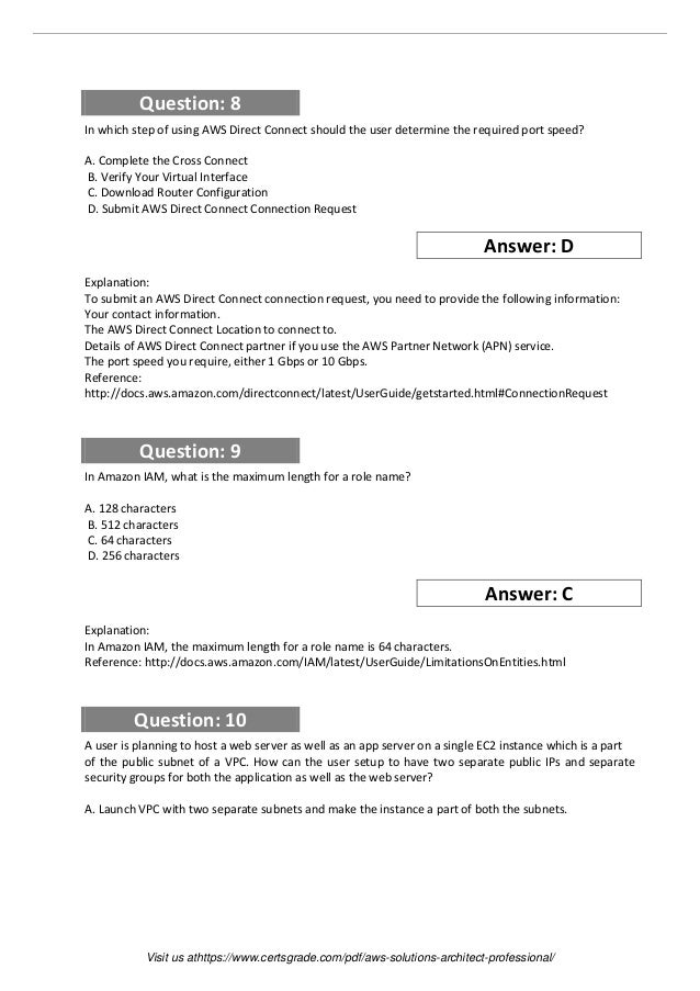 AWS-Solutions-Architect-Professional PDF Testsoftware