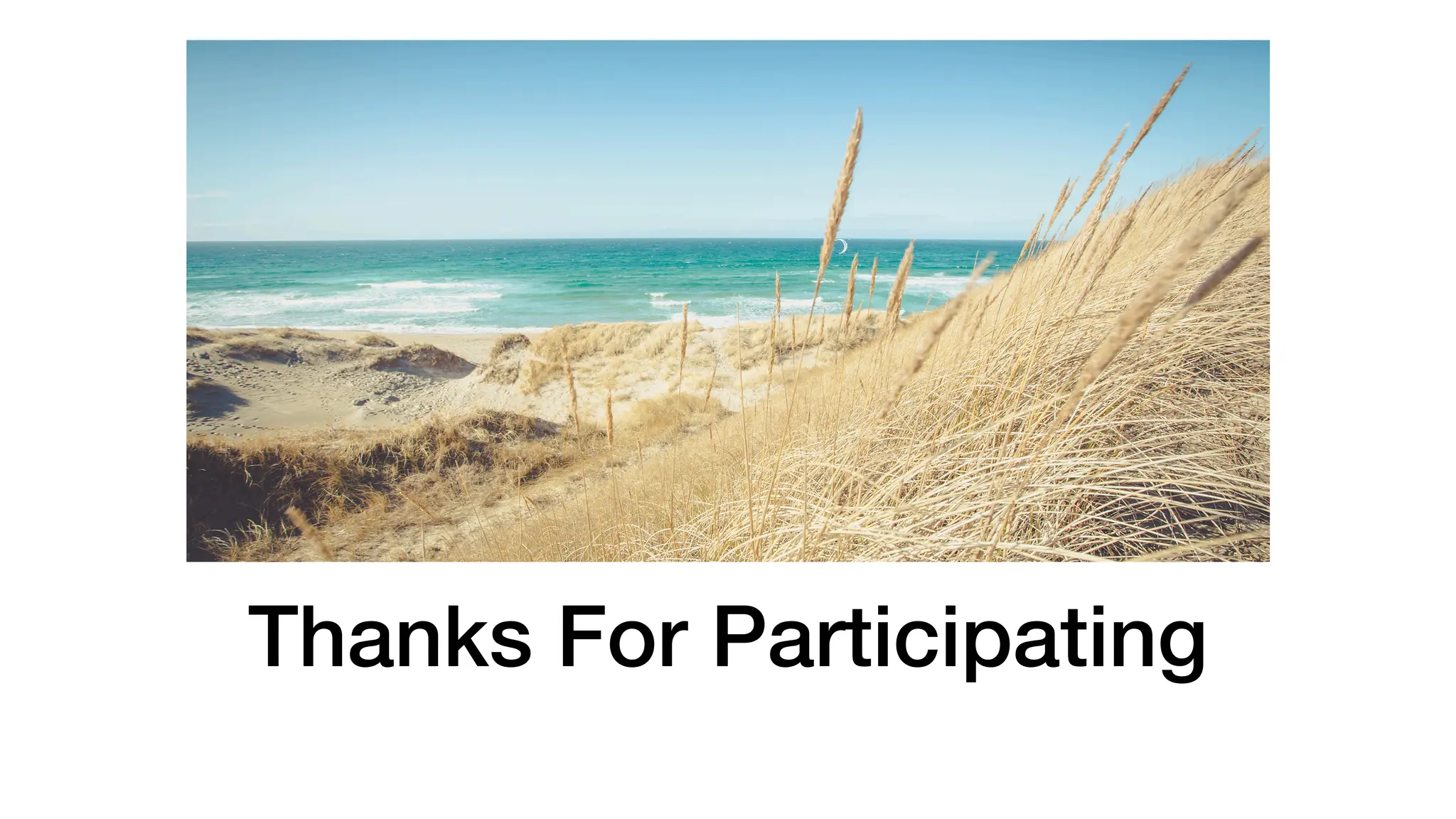 Thanks For Participating
 