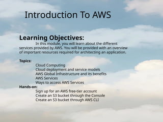 AWS Cloud Computing Explained: Beginner to Career Guide (2026) | PPTX