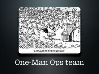 One-Man Ops team
 