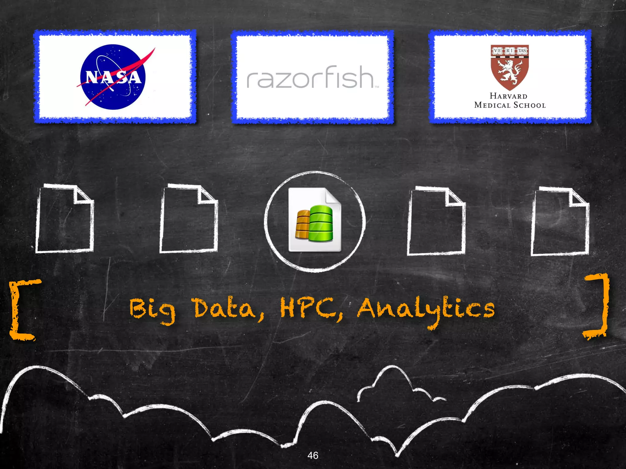 46
Big Data, HPC, Analytics[ ]
46
 