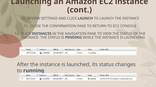 Comprehensive Guide to Amazon EC2 and Cloud Computing Basics | PPTX