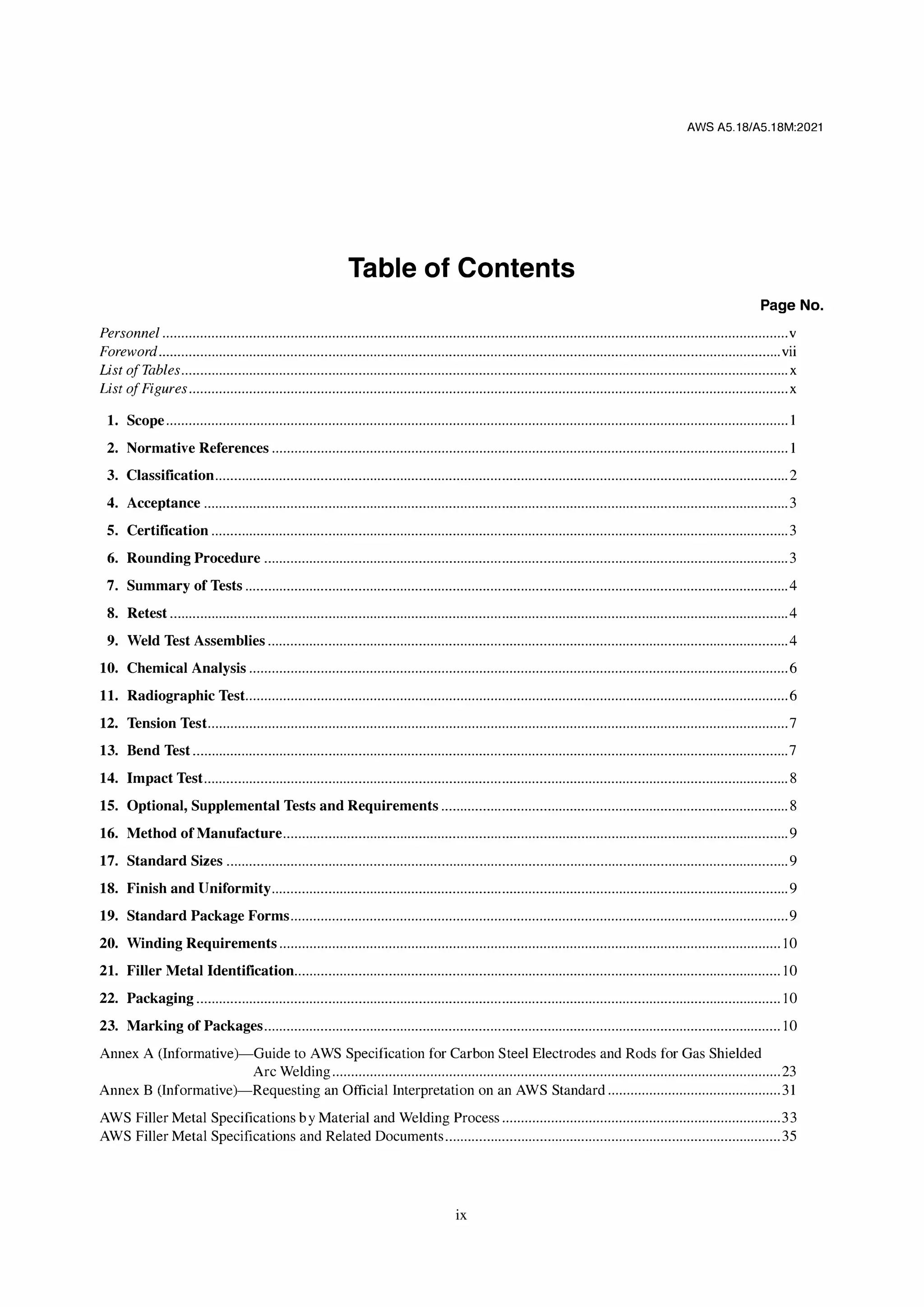 AWS A5 18 A5 18M 2021 pdf aws-a5-18-a5-18m-2021-pdf