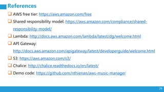 Introduction To AWS & AWS Lambda | PPTX