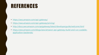 AWS API Gateway | PPTX