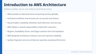 AWS Architecture Best Practices for SysOps Engineers | PPTX
