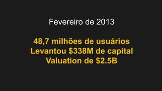 Volume de Storage no S3
 