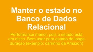 Se não for possível,
há 3 opções…
 