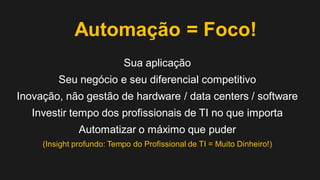 Arquitetura de
Produção 4.0
 