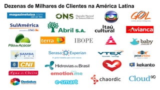 Arquiteturas de Alta Disponibilidade na Nuvem
Cliente pode decidir onde suas aplicações e dados residem
 