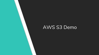 AWS S3 Demo
 