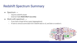 AWS Big Data Demystified #2 |  Athena, Spectrum, Emr, Hive 