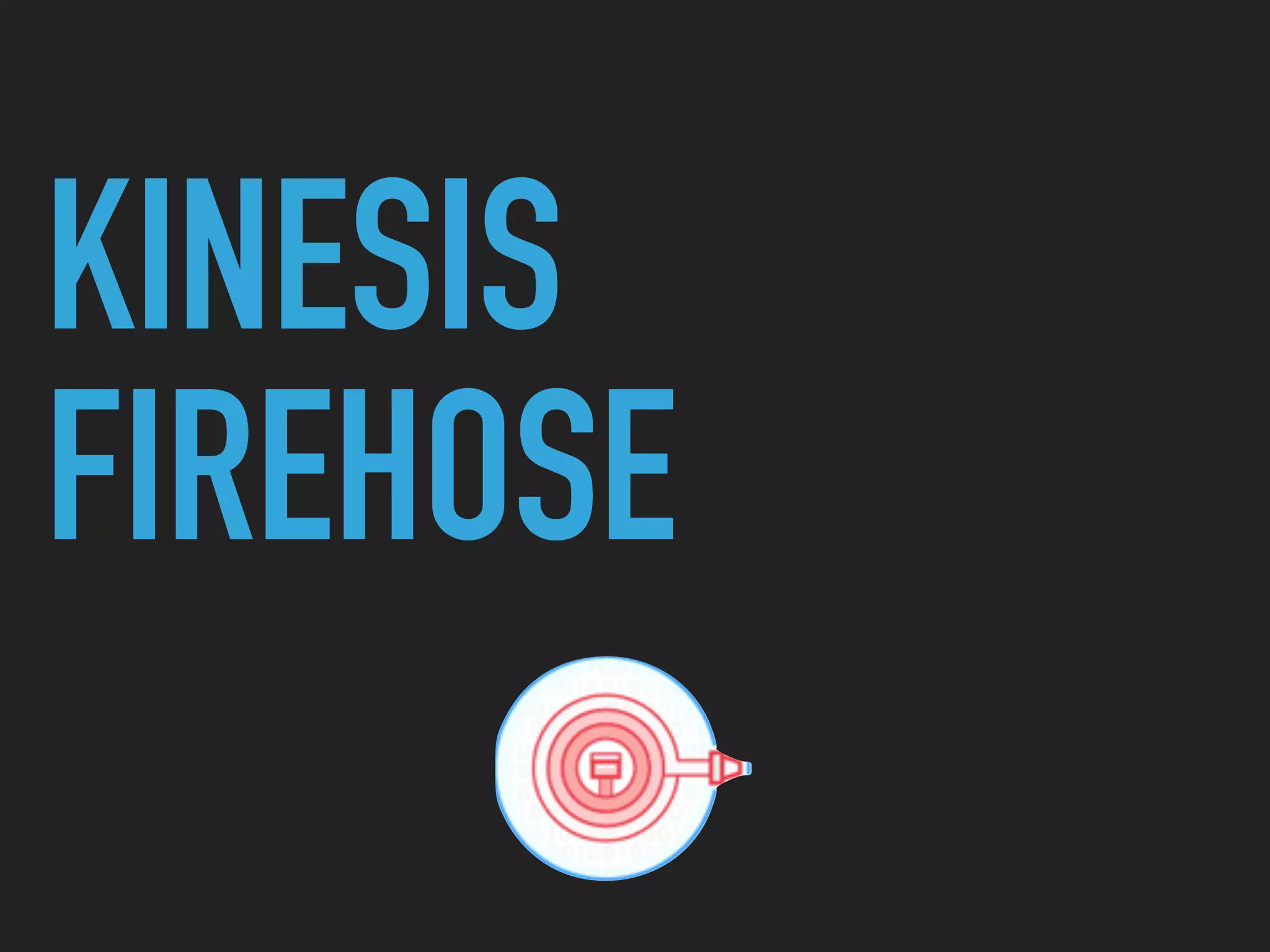 KINESIS
FIREHOSE
 