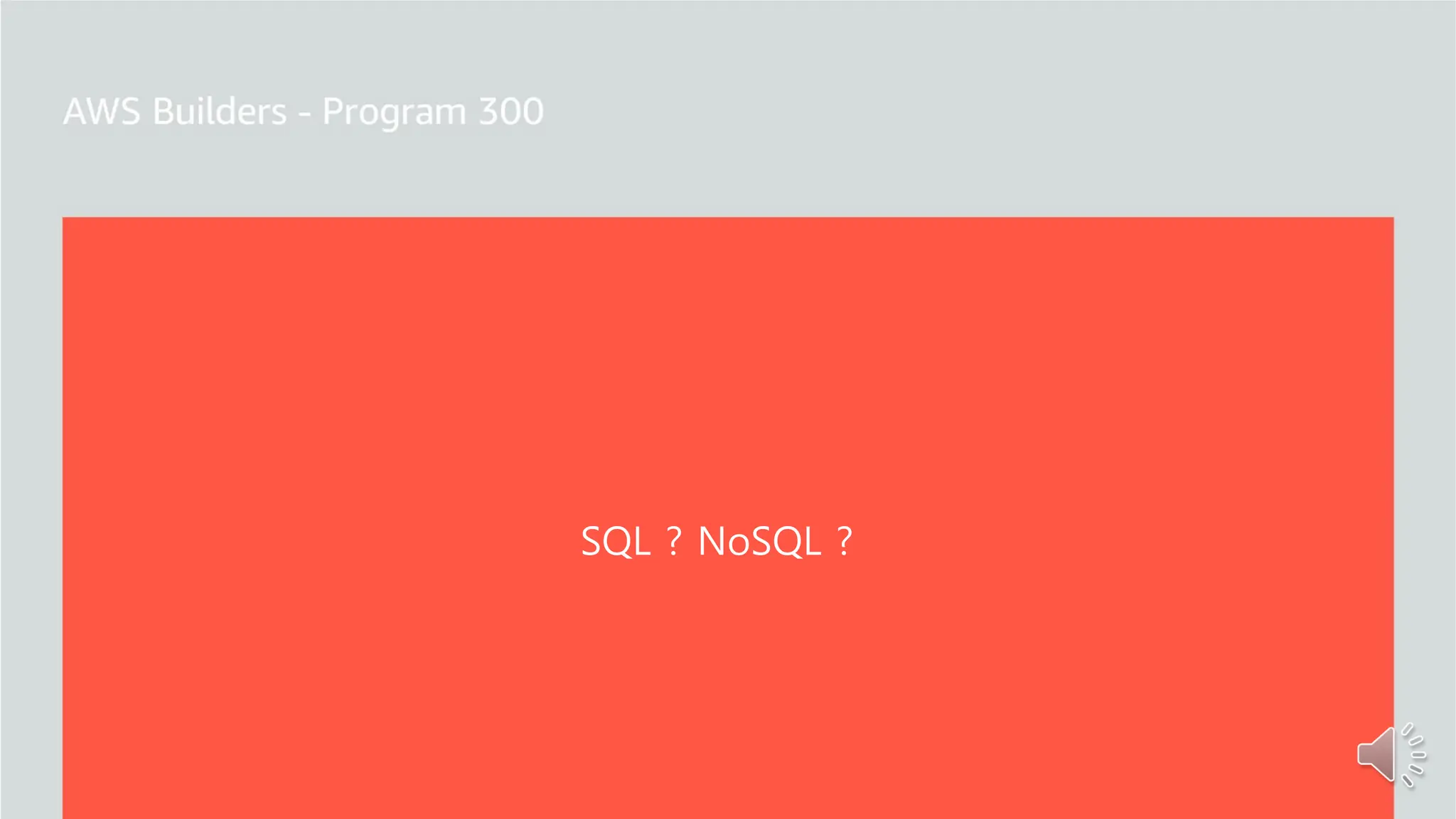 SQL ? NoSQL ?
 