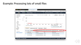 Example: Processing lots of small files
 