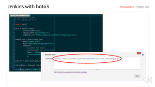 Jenkins with boto3
 