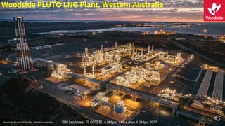 21
© 2020 Amazon Web Services, Inc. or its affiliates. All rights reserved |
200 hectares, 약 60만평, 4.9Mtpa, 14%+ than 4.3Mtpa 2007
Woodside PLUTO LNG Plant, Western Australia
 