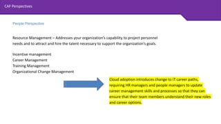 AWS CAF overview 2017 | PDF