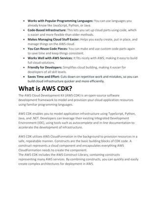 Aws Cdk Cloud Development Kit A Comprehensive Guide Pdf Aws Cdk Cloud Development Kit A Comprehensive Guide Pdf