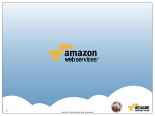 43
     Copyright ©2012 Amazon Web Services.Inc
 