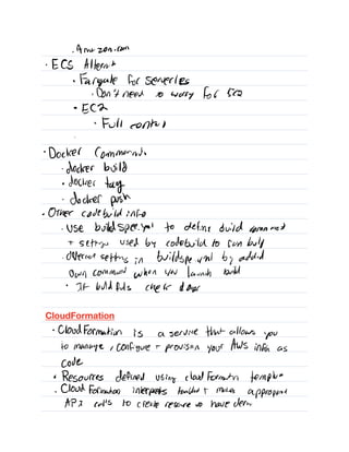 AWS Certified Developer Associate - Notes | PDF