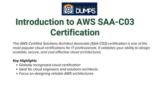 AWS Certified Solutions Architect Associate (SAA-C03) Exam Questions ...