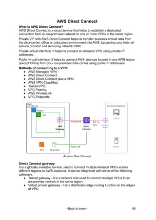 Aws Architech Notes AWS Certified Solutions Architect Associate Notes.pdf