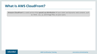 AWS CloudFront | Creating Amazon CloudFront Distribution | AWS Training ...