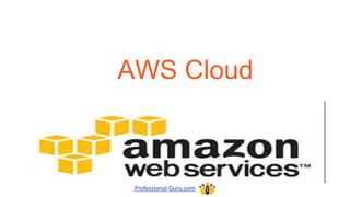AWS Cloud
Professional-Guru.com
 