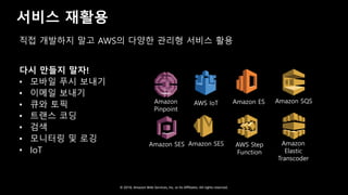 천만 사용자를 위한 AWS 클라우드 아키텍처 진화하기::이창수::AWS Summit Seoul 2018 Slide 64