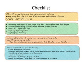 Checklist
 