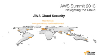 Max Ramsay
AWS Cloud Security
Principal Security SolutionsArchitect
 