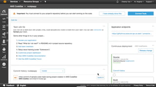 AWS 6월 웨비나 | AWS CodeStar를 통한 DevOps 기반 프로젝트 운영 (윤석찬 테크에반젤리스트)
