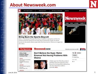 About Newsweek.com 