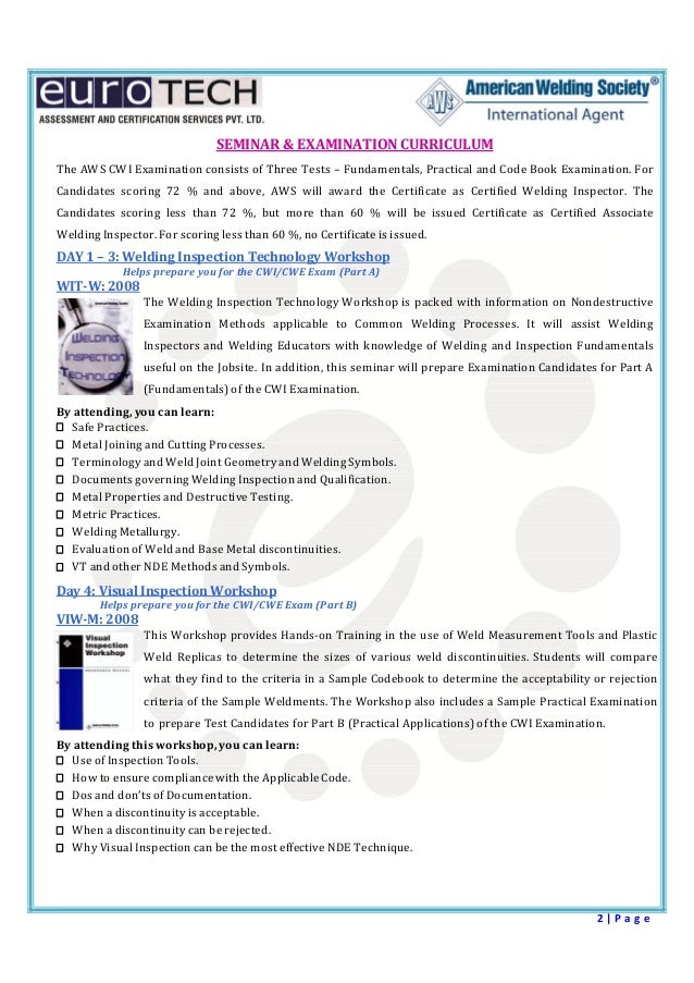 AWS CWI Training Program Brochure