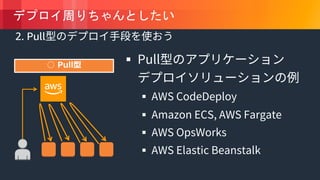 © 2018, Amazon Web Services, Inc. or its Affiliates. All rights reserved.
2. Pull
§
§
§
§
§
 