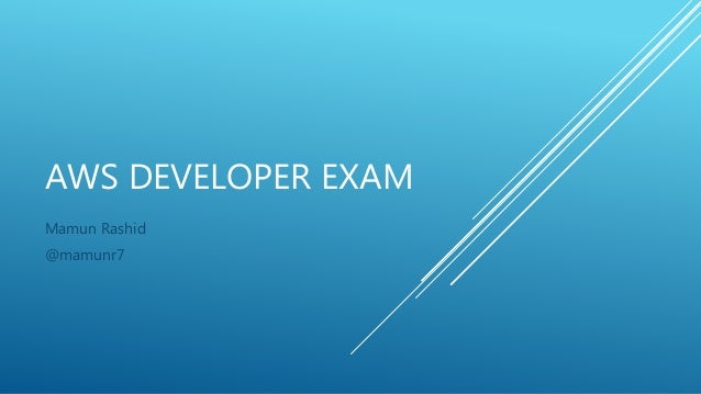 AWS-Developer최신버전덤프