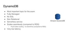 Aws Developer Associate Overview | PPTX