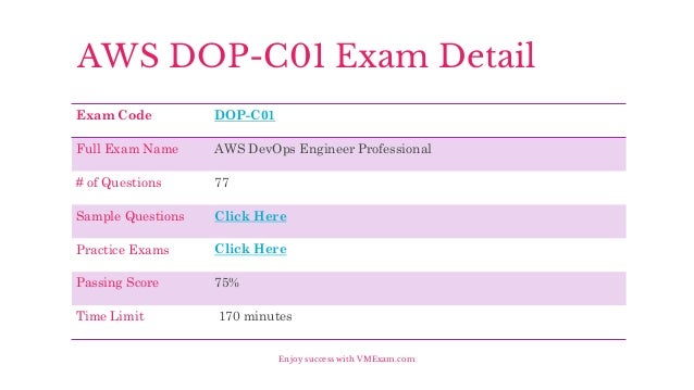 DOP-C01 Tests