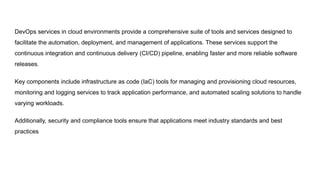 AWS Devops Services.pptx......................... | PPTX