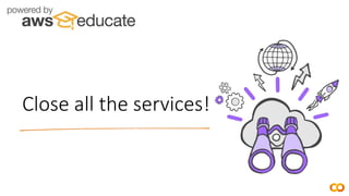 Close all the services!
 