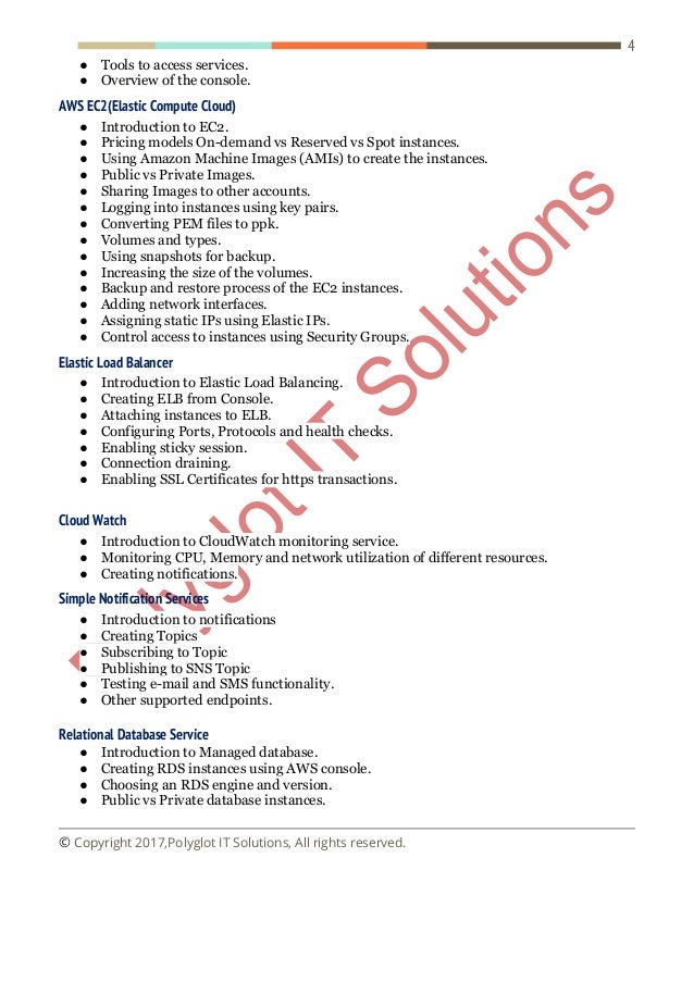 AWS Training Institute in Hyderabad - AWS Campus or Online ...