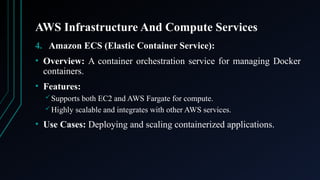 PPT on AWS Architecture and Services.pptx