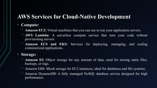 PPT on AWS Architecture and Services.pptx