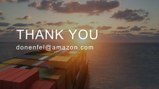 © 2017, Amazon Web Services, Inc. or its Affiliates. All rights reserved.
THANK YOU
donenfel@amazon.com
 